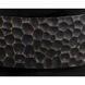 Mersin 59 X 59 inch Black Outdoor Dining Table